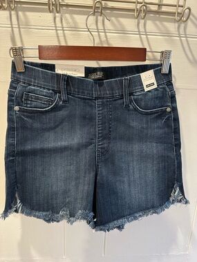 Judy Blue High Waist Dark Indigo Denim Shorts